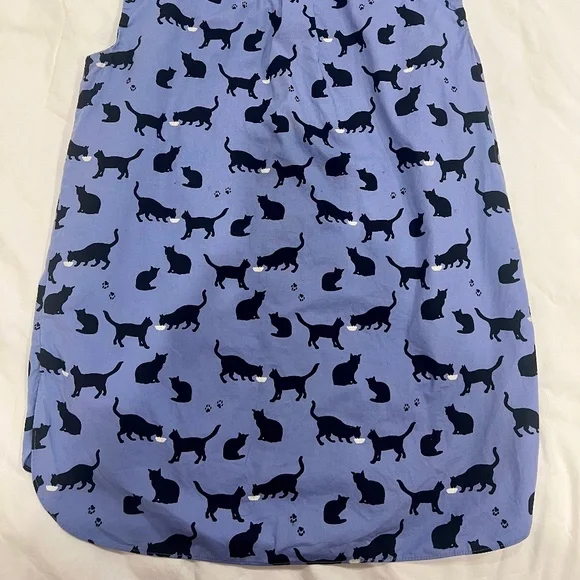 Kate Spade Cats and Cream Collared Shirt 0 XS - Picture 6 of 8